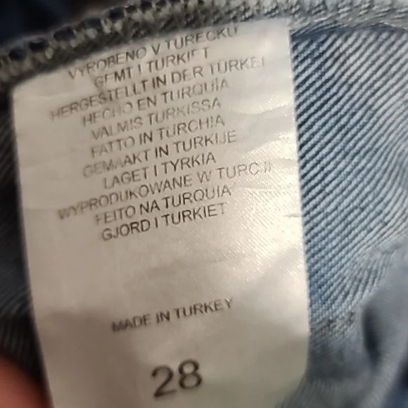 Ragged jeans blue jeans - Picture 8 of 9